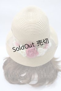 axes femme / ストローハット  オフ Y-25-05-16-068-AX-AC-AS-ZT-K011