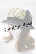 Coco&Ami / チョ〜羽ばたきガールHAT  生成り Y-25-05-16-069-LO-AC-SZ-ZY