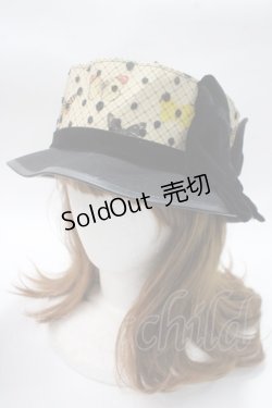 画像1: Coco&Ami / チョ〜羽ばたきガールHAT  生成り Y-25-05-16-069-LO-AC-SZ-ZY
