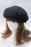 axes femme / ベレー帽  紺 Y-25-05-16-073-AX-AC-AS-ZY