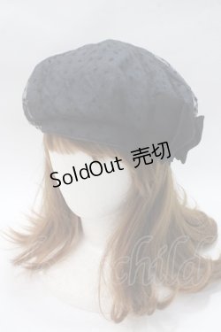 画像1: axes femme / ベレー帽  紺 Y-25-05-16-073-AX-AC-AS-ZY