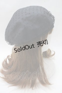 画像4: axes femme / ベレー帽  紺 Y-25-05-16-073-AX-AC-AS-ZY