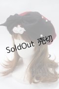 【SALE】ATELIER PIERROT / おリボン薔薇ベレー帽  ボルドー Y-25-05-16-074-EL-AC-SZ-ZT-K011