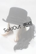 BPN / シルクハット  黒 Y-25-05-16-076-GO-AC-SZ-ZY