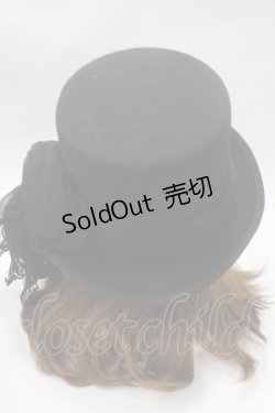 画像3: BPN / シルクハット  黒 Y-25-05-16-076-GO-AC-SZ-ZY