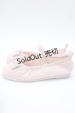 画像2: m petit by misako / バレエシューズ L ピンク Y-25-05-16-081-LO-SH-SZ-ZY