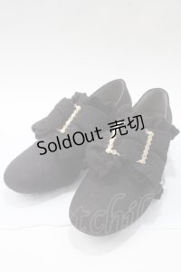 axes femme kawaii / ロココシューズ M 黒 Y-25-05-16-083-AX-SH-SZ-ZY
