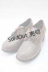 Pally byあしながおじさん / レースアップマニッシュシューズ 23 ブラウン Y-25-05-16-084-LO-SH-SZ-ZT-K022