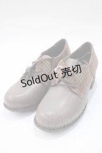 Pally byあしながおじさん / レースアップマニッシュシューズ 23 ブラウン Y-25-05-16-084-LO-SH-SZ-ZT-K022