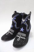 YOSUKE / ウエスタンブーツ 36(23cm) 黒 Y-25-05-16-086-PU-SH-SZ-ZY