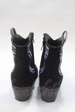 画像3: 【SALE】YOSUKE / ウエスタンブーツ 36(23cm) 黒 Y-25-05-16-086-PU-SH-SZ-ZTK014 (3)