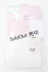 m petit by misako / ECAMシナモンタグタイツ L-LL 濃白 Y-25-05-16-018-LO-ZA-SZ-ZY