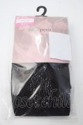 m petit by misako / AMブブンレースアミタイツ M-L 中黒 Y-25-05-16-020-LO-ZA-SZ-ZY