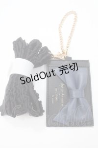 m petit by misako / サンリオキャラクターズコラボクロミパスケース  黒 Y-25-05-16-029-LO-ZA-SZ-ZY