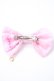 画像2: Angelic Pretty / Party Doll リボンバレッタ  ピンク Y-25-05-16-034-AP-AC-SZ-ZY (2)