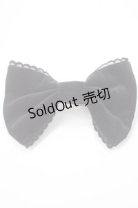 Angelic Pretty / Party Doll リボンバレッタ  黒 Y-25-05-16-035-AP-AC-SZ-ZY