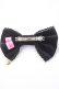 画像2: Angelic Pretty / Party Doll リボンバレッタ  黒 Y-25-05-16-035-AP-AC-SZ-ZY (2)