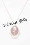m petit by misako / AMフラワーネックレス  中赤 Y-25-05-16-004-LO-AC-SZ-ZY