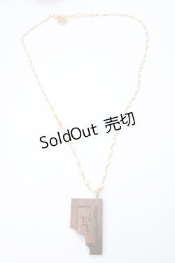 画像3: Q-pot. / ウッドチョコブレイクネックレス  チョコ Y-25-05-16-037-QP-AC-SZ-ZY
