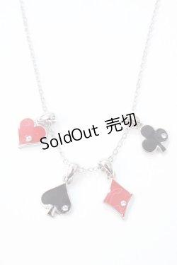 画像1: ALGONQUINS / トランプネックレス  シルバー Y-25-05-16-038-AL-AC-SZ-ZY