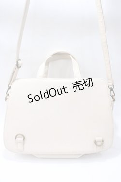 画像2: axes femme / バラ刺繍型押し3WAYバッグ  生成り Y-25-05-16-050-AX-BG-SZ-ZT-K023