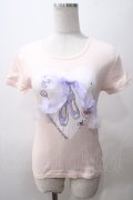 metamorphose / リトルバレリーナTシャツ M ピンク Y-25-05-19-048-ME-TO-SZ-ZY