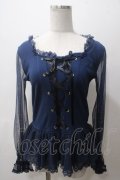 Angelic Pretty / Elegant Armyビスチェカットソー  紺 Y-25-05-19-049-AP-TO-SZ-ZY