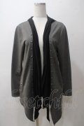ALGONQUINS / レイヤードカーディガン F グレー Y-25-05-19-064-AL-TO-SZ-ZY