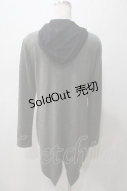 画像2: ALGONQUINS / レイヤードカーディガン F グレー Y-25-05-19-064-AL-TO-SZ-ZT0625X