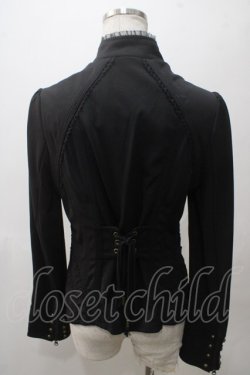 画像2: Rozen Kavalier / 刺繍入りZIPブルゾン  黒 Y-25-05-19-067-OO-JA-SZ-ZY