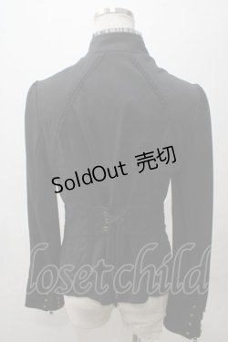 画像2: Rozen Kavalier / 刺繍入りZIPブルゾン  黒 Y-25-05-19-067-OO-JA-SZ-ZY