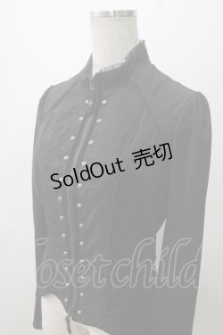 画像3: Rozen Kavalier / 刺繍入りZIPブルゾン  黒 Y-25-05-19-067-OO-JA-SZ-ZY