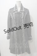 【SALE】Rozen Kavalier / ナポレオンツイードコート  黒 Y-25-05-19-069-OO-CO-SZ-ZT-C046