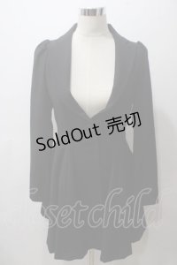 BPN / ロングフレアジャケット M 黒 Y-25-05-19-072-GO-JA-SZ-ZT085