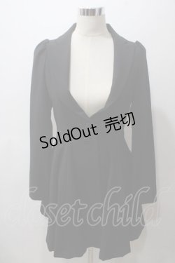 画像1: BPN / ロングフレアジャケット M 黒 Y-25-05-19-072-GO-JA-SZ-ZT085