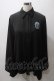 画像1: NieR Clothing / 着物袖風シャツ  黒 Y-25-05-19-073-PU-BL-SZ-ZY (1)