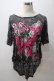 画像1: PEACE NOW / ラメptタイダイトップス M 黒×グレー Y-25-05-19-080-PU-TO-SZ-ZY (1)