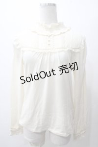 axes femme / スタンド襟クラシックプルオーバー  オフ Y-25-05-19-010-AX-TO-AS-ZY