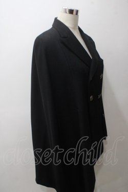 画像4: BPN FOR MEN / アシンメトリー ケープジャケット M 黒 Y-25-05-19-081-GO-JA-SZ-ZT108