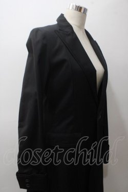 画像4: BPN FOR MEN / バックプリーツロングジャケット M 黒 Y-25-05-19-082-GO-JA-SZ-ZT085