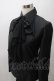 画像3: BPN FOR MEN / ジャボ付きブラウス M 黒 Y-25-05-19-083-GO-BL-SZ-ZY (3)