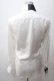 画像2: BPN FOR MEN / バイカラーシャツ M 白 Y-25-05-19-084-GO-BL-SZ-ZY (2)