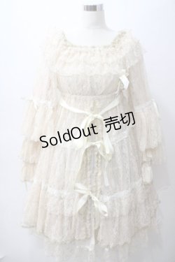 画像1: Physical Drop / レースドレスセット  アイボリー Y-25-05-19-090-LO-OP-SZ-ZY