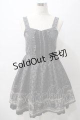 axes femme / ダークオーナメント柄ワンピース M 黒 Y-25-05-19-105-AX-OP-SZ-ZY