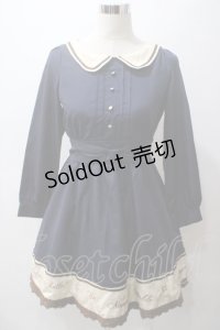 axes femme / ワンピース M 紺 Y-25-05-19-106-AX-OP-SZ-ZT343