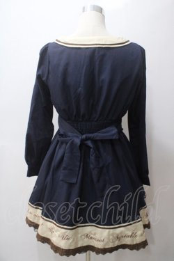 画像2: axes femme / ワンピース M 紺 Y-25-05-19-106-AX-OP-SZ-ZY