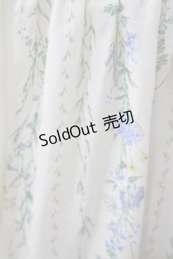 画像3: axes femme / 花柄シースルーロングカーディガン M イエロー Y-25-05-19-117-AX-TO-SZ-ZY