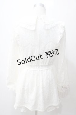 画像2: LIZ LISA / サイドハートバックルレースセットアップ 0 アイボリー Y-25-05-19-118-LO-OP-SZ-ZY