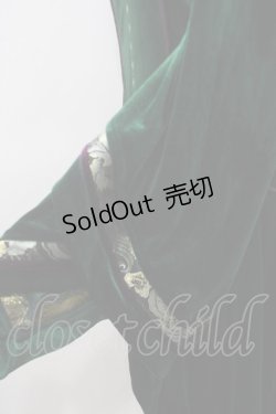 画像5: Ozz oneste / 雪籠りベロアワンピース  グリーン Y-25-05-19-122-OO-OP-SZ-ZT200