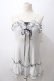 画像1: EXCENTRIQUE / シフォン水玉ワンピース  白 Y-25-05-19-124-EL-OP-SZ-ZY (1)
